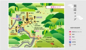 map[東]